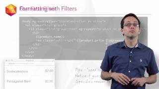 AngularJS Learning  Level 2 Filters Directives and Cleaner Code [upl. by Scholz]