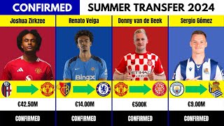 Premier League Transfer Round Up Summer 2024 All the Latest News [upl. by Hairim]