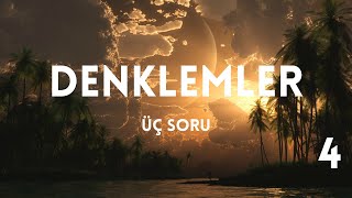 Denklemler üç soru tipi AYT Matematik 4 [upl. by Nylzaj]