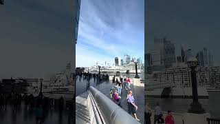 View of HMS Belfast on the River Thames London [upl. by Anaahs]