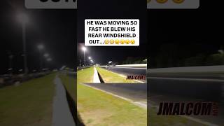 700 hp gbody was moving so fast he blew his back windshield out [upl. by Nageek674]