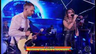 Sandy e Junior cantam A Lenda ao vivo no Caldeirão do Huck 2019 [upl. by Ellehsal452]