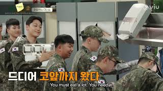 Lee Do Hyuns Military Life  The Backpacker Chef 2 EP 2  Viu ENG SUB [upl. by Zolly855]