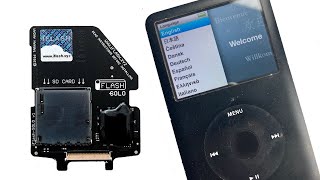 APPLE IPOD CLASSIC REFURBISHMENT AND IFLASH SD UPGRADE 4K [upl. by Baldwin]