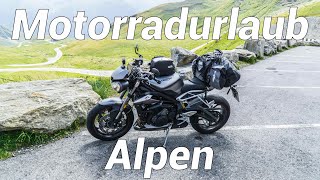 Motorradurlaub 2018  Alpen  GoPro  Drohne [upl. by Adyeren]