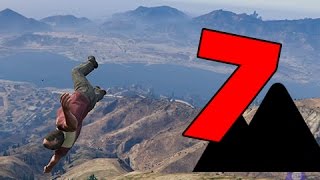 GTA  EPIC FAILS 20  Caidas en montaña a camara lenta  7 [upl. by Allimac]