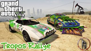 GTA5  Lampadati Tropos RallyeLancia Stratos [upl. by Uoliram]