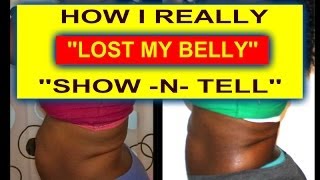 HOW I REALLY LOST MY BELLY  MY BELLY WRAP TECHNIQUE  FA REAL FA REAL [upl. by Lockwood]