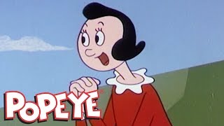 Classic Popeye Episode 14 Track Meet Cheat MORE [upl. by Salomi]