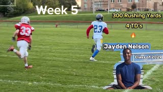 HE SCORED EVERY TIME HE TOUCHED THE BALL  Irondequoit vs Canandaigua 13u Football [upl. by Dyun644]