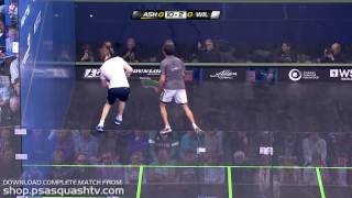 Squash  Is this Ramys best single game of squash ever [upl. by Ittap]