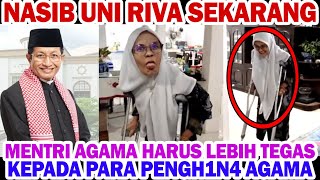 GEMPAR USAI H1NA YESUS BEGINI NASIB UNI RIVA 😱MENTERI AGAMA HARUS TEGAS reactiontiktok [upl. by Rika484]