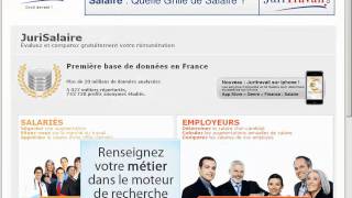 Evaluez gratuitement votre salaire avec juritravail  mode demploi [upl. by Lyram]