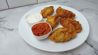 Fried Momos 🤤😍😋  Veg Fried Momos  Homemade Fried Momos Recipie in Hindi [upl. by Nohsal]