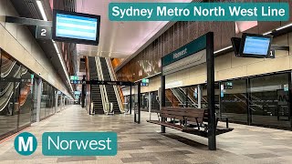 Transport for Vlog 841 Norwest Part 2  Sydney Metro North West Line [upl. by Lav]