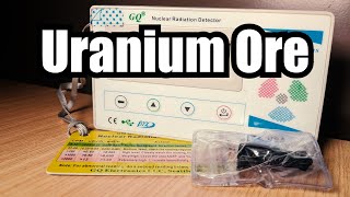 Geiger Counter Test  Uranium [upl. by Changaris]