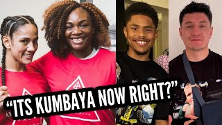 “WE BEST BUDDIES” CLARESSA SHIELDS FAKE LOVE  SHAKUR STEVENSON OWES KID AUSTIN A FIGHT NOW [upl. by Doxia]