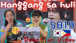 SB 19s Hanggang Sa Huli Live on Wish 1075  Korean Reaction ENG SUB [upl. by Enahpad1]