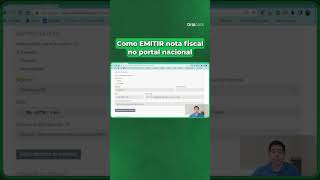 Como emitir nota fiscal no portal nacional  NFSe [upl. by Lahpos]