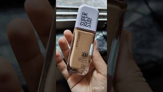 MAYBELLINE NEWYORK SUPER STAY FOUNDATION fyp yt viralproducts maybellinereview viralshorts [upl. by Carlstrom]