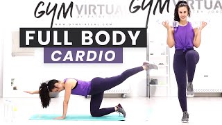 EJERCICIOS PARA TODO EL CUERPO  FULL BODY CARDIO [upl. by Idolah]