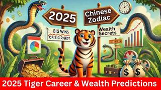 Tiger Chinese Zodiac Horoscope 2025 Career Growth and Wealth Predictions [upl. by Ahsenek]