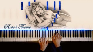 Titanic  Rose’s Theme My Heart Will Go On  Piano [upl. by Anilet]