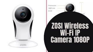 ZOSI Wireless WiFi IP Camera  1080P Full HD Indoor Night Vision Surveillance [upl. by Eiduj]