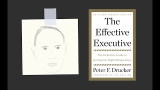 THE EFFECTIVE EXECUTIVE by Peter Drucker  Core Message [upl. by Niobe973]