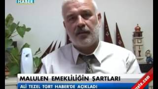 Ali Tezel Malulen Emeklilik Şartları Nelerdir [upl. by Cristine]