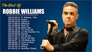 Robbie Williams Best Songs Of All Time  Robbie Williams Full Album 2021 [upl. by Zirkle129]