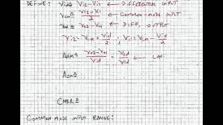 ECE 3110  Lecture 10a SourceCoupled Pairs [upl. by Hoeve922]