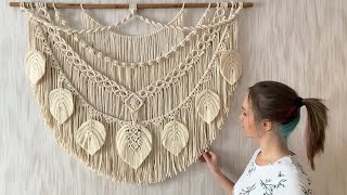 Macrame wall hanging [upl. by Tabib]