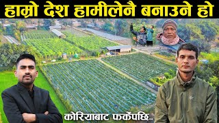 कोरियाबाट फर्केर तरकारी खेतीमा लागेका युवाको कथा  An inspirational story for Nepali Youths [upl. by Aciretahs]