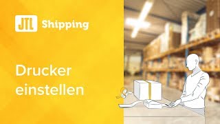 Druckereinstellungen für JTLShipping [upl. by Eseerahs]