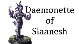 How to Paint Daemonettes of Slaanesh for Warhammer 40k or Warhammer Fantasy [upl. by Isabea]