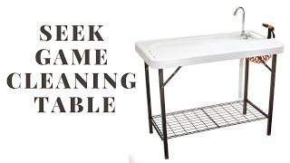 REVIEW Seek Fish and Game Cleaning Table [upl. by Siaht]