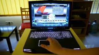 Alienware M17x R2 Red Full HD Review [upl. by Wildee]