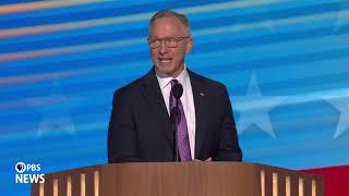 WATCH Republican mayor Giles of Mesa Ariz speaks at 2024 Democratic National Convention [upl. by Swec]