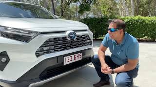 Toyota RAV4 2023 AWD Cruiser Hybrid Australian model review [upl. by Aggri]