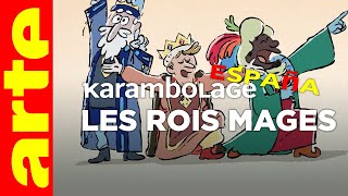 Les Rois mages  Karambolage España  ARTE [upl. by Irual188]