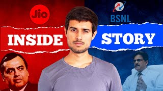 Bsnl vs Jio Drama  Everything you need to know Dhruv Rathee [upl. by Bambie]