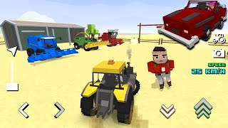 Jogo de dirigir trator e cuidar da fazenda Blocky Farm Racing amp Simulator fazenda jogo infantil [upl. by Liagiba37]