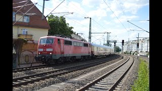 Der AKEEisenbahntouristik „Rheingold” kommt nach Dresden [upl. by Airotkciv]