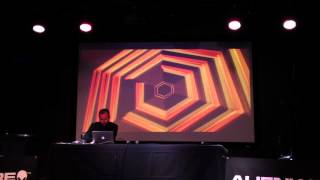 Terry Cavanagh Completes Hyper Hexagonest mode in Super Hexagon on stage 7832 [upl. by Flinn]