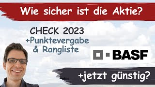 BASF Aktienanalyse 2023 Wie sicher ist die Aktie günstig bewertet [upl. by Enilrac]