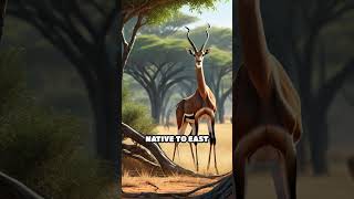 Gerenuk Quiz Unique Posture Facts [upl. by Ribal]