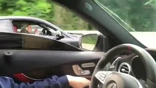 Mercedes C63s Amg Vs Bmw M4  Street head to head [upl. by Dimond414]