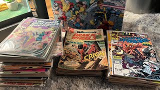 Lots of SpiderMan Comics Classic Covers Valuable Comic Book Short Box Haul [upl. by Cobby324]