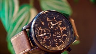 Review Timex Expedition Field Chronograph T499059J [upl. by Anerhs964]